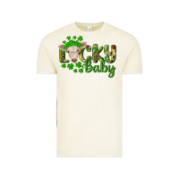 Vintage Arctic Lucky baby charolais calf Vintage Tee - RanaPortraitStore