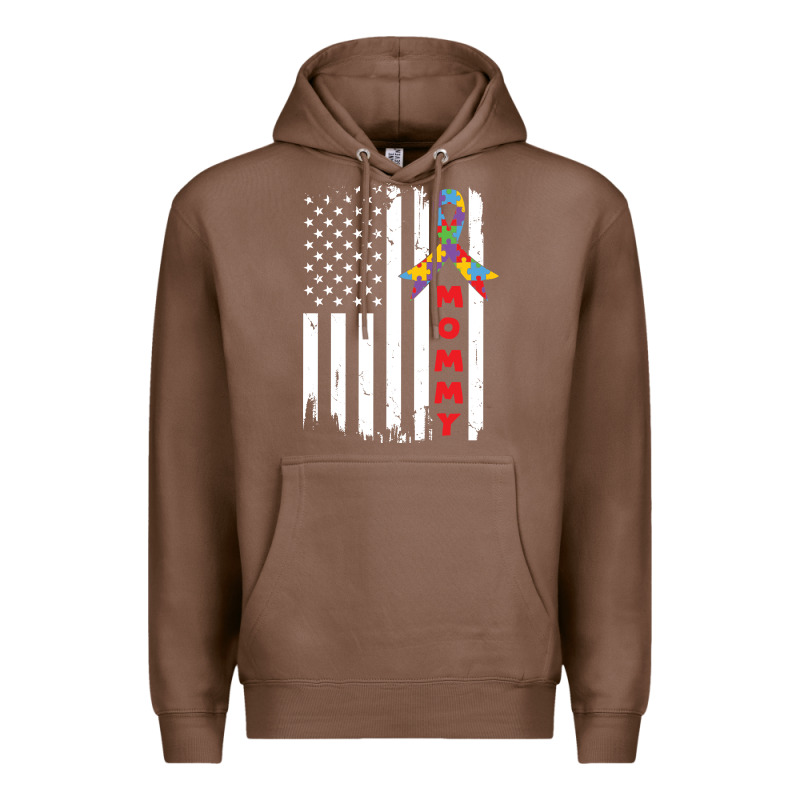 Lil Autism Mom Premium Hoodie by CowhideDigitalArt | Teevron
