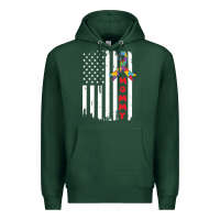 Sports Green lil autism mom Premium Hoodie - CowhideDigitalArt