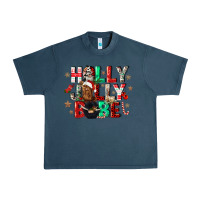 Midnight Navy holly jolly babe Urban Heavy Tee - CowGirlArtShop