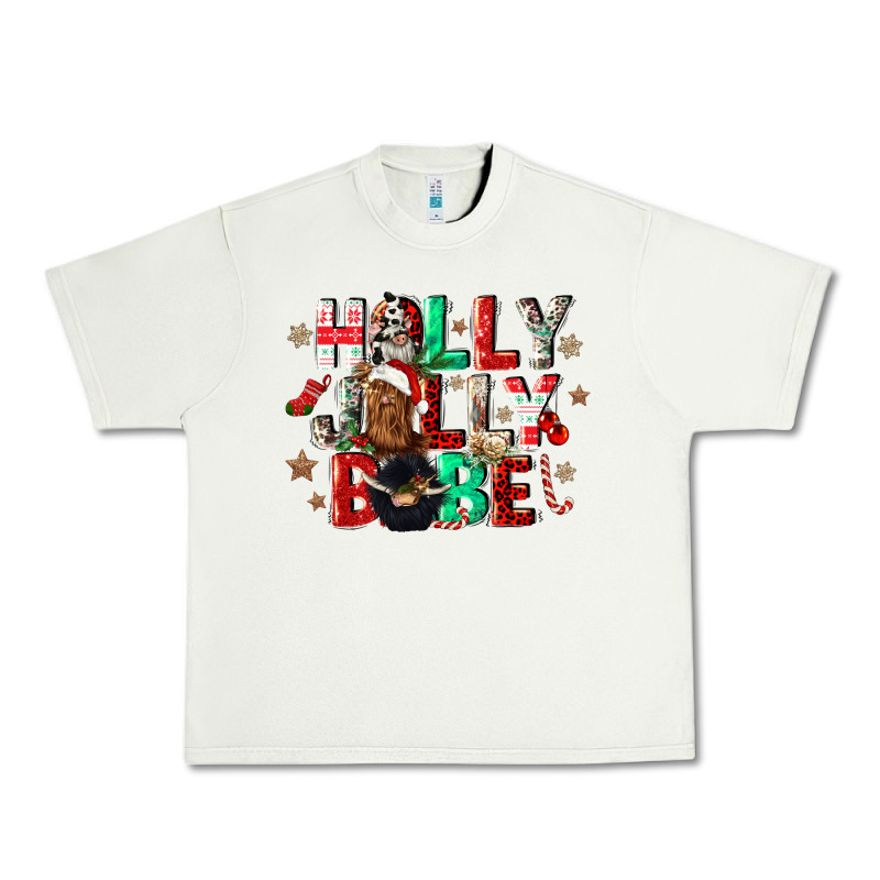 Holly Jolly Babe Urban Heavy Tee by CowGirlArtShop | Teevron
