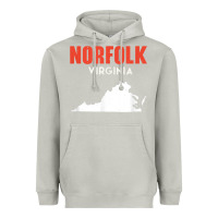Moon Dust norfolk virginia usa state america travel virginian Heavyweight Hoodie - trangStudio