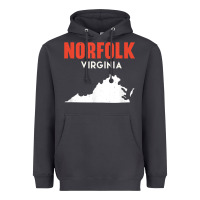 Smoke norfolk virginia usa state america travel virginian Heavyweight Hoodie - trangStudio