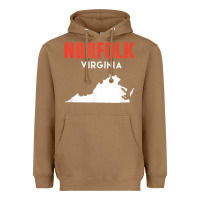 Toasted Coconut norfolk virginia usa state america travel virginian Heavyweight Hoodie - trangStudio