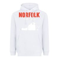 White norfolk virginia usa state america travel virginian Heavyweight Hoodie - trangStudio