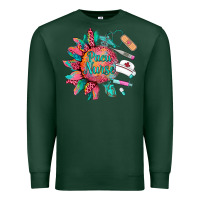 Sports Green western  pacu nurse medical instruments Premium Sweatshirt - BarkalooDesign