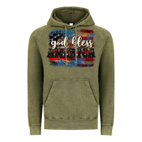 Vintage Olive God bless America  4th of July Vintage Hoodie - CowGirlArtShop