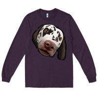 Plum Dalmatian Long Sleeve Tee - Jasminsmagicworld