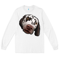White Dalmatian Long Sleeve Tee - Jasminsmagicworld