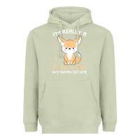 Matcha i'm really a fennec fox in a human costume funny gift t shirt Heavyweight Hoodie - trangStudio