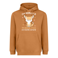 Meerkat i'm really a fennec fox in a human costume funny gift t shirt Heavyweight Hoodie - trangStudio