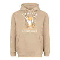 Mushroom i'm really a fennec fox in a human costume funny gift t shirt Heavyweight Hoodie - trangStudio