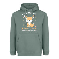 Sage i'm really a fennec fox in a human costume funny gift t shirt Heavyweight Hoodie - trangStudio