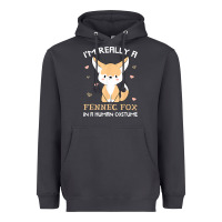 Smoke i'm really a fennec fox in a human costume funny gift t shirt Heavyweight Hoodie - trangStudio