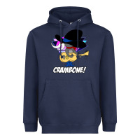 Navy uncle pecos crambone retro 80s Heavyweight Hoodie - trangStudio