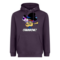 Plum uncle pecos crambone retro 80s Heavyweight Hoodie - trangStudio