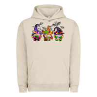 Pigment French Oak halloween gnomes Urban Hoodie - AdoDesignShop