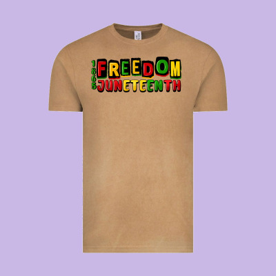 Freedom Juneteenth Vintage Tee Designed By Cowgirlartshop
