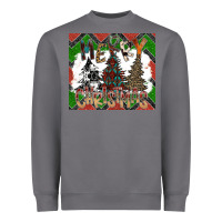 Storm merry Christmas Heavyweight Sweatshirt - CowhideDigitalArt