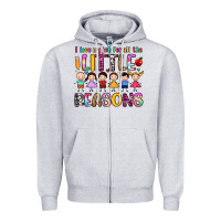 Heather Grey i love my job for all the little reasons Zipper Hoodie - Artiststas