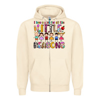 Sandshell i love my job for all the little reasons Zipper Hoodie - Artiststas