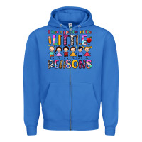 True Royal i love my job for all the little reasons Zipper Hoodie - Artiststas