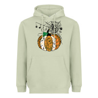 Matcha halloween pumpkin music symbols music teacher halloween t shirt copy Heavyweight Hoodie - trangStudio