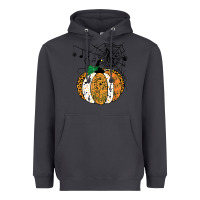 Smoke halloween pumpkin music symbols music teacher halloween t shirt copy Heavyweight Hoodie - trangStudio