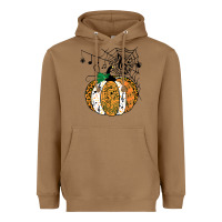 Toasted Coconut halloween pumpkin music symbols music teacher halloween t shirt copy Heavyweight Hoodie - trangStudio