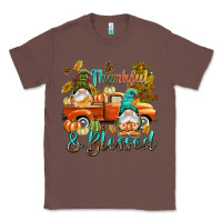 Chestnut Fall Thankful and blessed Classic Tee - NancyCooperArtShop