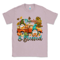 Lilac Fall Thankful and blessed Classic Tee - NancyCooperArtShop