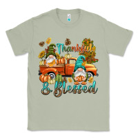 Matcha Fall Thankful and blessed Classic Tee - NancyCooperArtShop