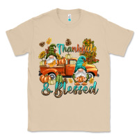 Mushroom Fall Thankful and blessed Classic Tee - NancyCooperArtShop