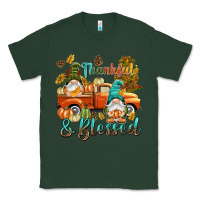 Sports Green Fall Thankful and blessed Classic Tee - NancyCooperArtShop