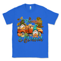 True Royal Fall Thankful and blessed Classic Tee - NancyCooperArtShop