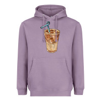 Lavender iced latte Heavyweight Hoodie - BarkalooDesign