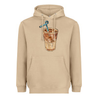 Mushroom iced latte Heavyweight Hoodie - BarkalooDesign