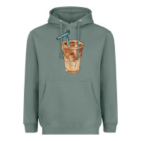 Sage iced latte Heavyweight Hoodie - BarkalooDesign