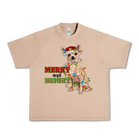 Burro merry and bright chihuahua Urban Heavy Tee - RanaPortraitStore