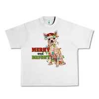 Lunar Rock merry and bright chihuahua Urban Heavy Tee - RanaPortraitStore