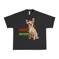 Pigment Black merry and bright chihuahua Urban Heavy Tee - RanaPortraitStore