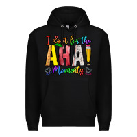 Black IDiot Of The Aha Moments Premium Hoodie - CowhideDigitalArt