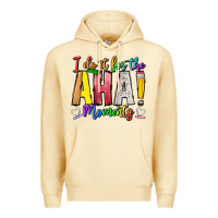 Pina Colada IDiot Of The Aha Moments Premium Hoodie - CowhideDigitalArt