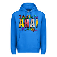 True Royal IDiot Of The Aha Moments Premium Hoodie - CowhideDigitalArt