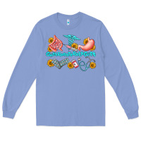 Colony Blue gastroenterologist olivia Long Sleeve Tee - OliviaCreatesArt