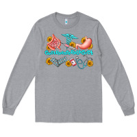 Heather Grey gastroenterologist olivia Long Sleeve Tee - OliviaCreatesArt