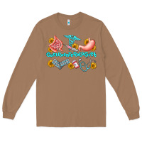 Toasted Coconut gastroenterologist olivia Long Sleeve Tee - OliviaCreatesArt