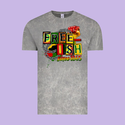 Free Ish Since 1865 Vintage Tee Designed By Cowgirlartshop