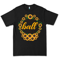 Black Happy Fall Sunflowers Premium Tee - Bettercallsaul