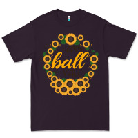 Plum Happy Fall Sunflowers Premium Tee - Bettercallsaul